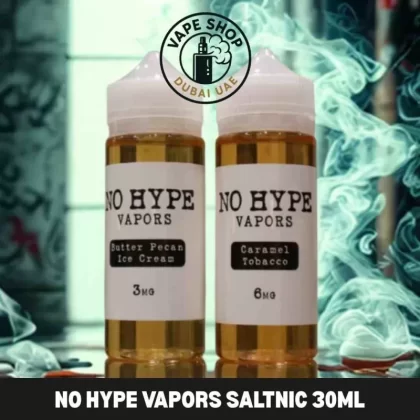 No Hype Vapors Saltnic 30ml E-Liquid buy in Dubai - Vapeshopdubaiuae