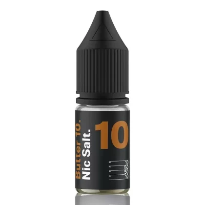 Butter 10 By Supergood Nic Salt 10ml - Nicotine Strength#10mg (Salt)>20mg (Salt)