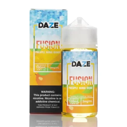 7 Daze Fusion TFN - Pineapple Mango Orange ICED - 100ml - 3mg