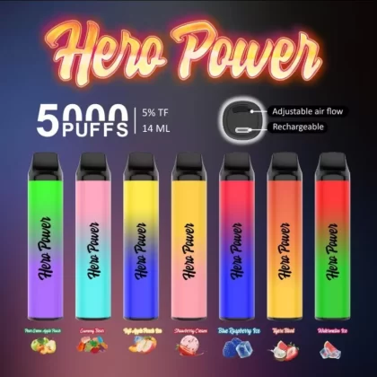 HERO Power 5000 - Berry Blast