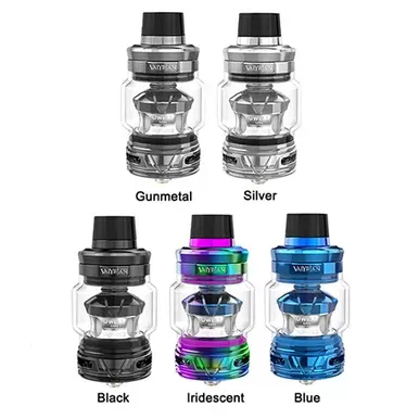 Uwell Valyrian 3 Tank - Color#Gunmetal>Silver>Black>Blue>Iridescent