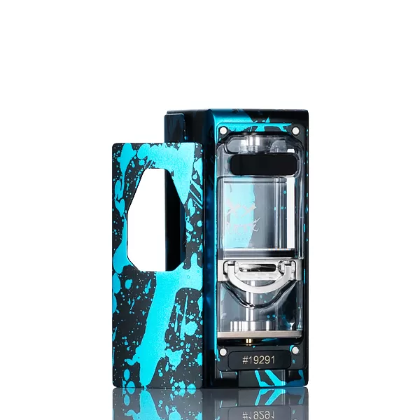 Orca Vape x Suicide Mods x Vaping Bogan Stubby X-Ray DNA60C Boro Mod - Blue Plasma - Image 3