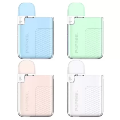 Uwell Popreel PK1 Pod Kit | 520mAh - Apple Green, Apricot Beige