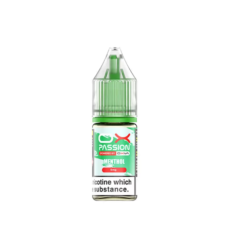 Ox Passion Menthol Nic Salts E-Liquid 10ml - 5mg
