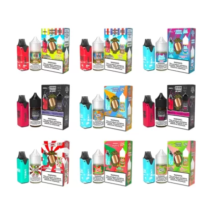 Collab Bundle – Uwell V6 Disposable Device + Daddy’s Vapor 30mL Juice - CLR: Yellow/ FLV: Iced Pink Punch 50MG