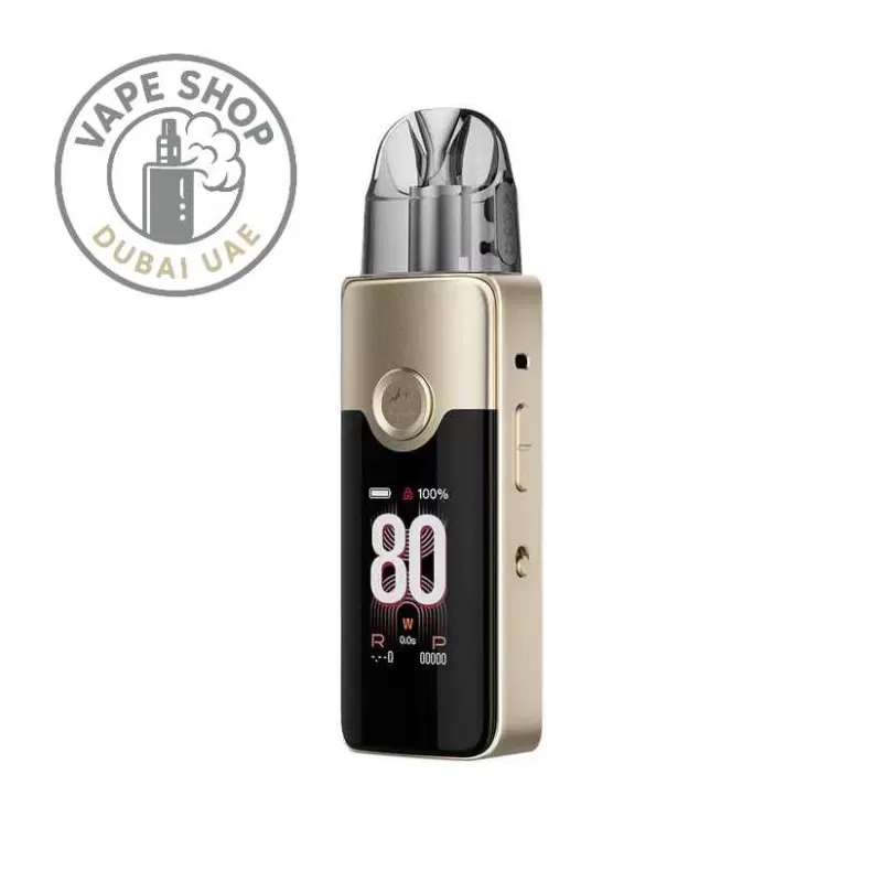 VooPoo Vinci E80 Pod Vape Kit in Dubai - gold, green (A7126F) - Image 2