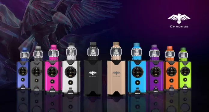 Sigelei Chronus 200W Kit with 5.5ml Sigelei Chronus Tank - Onyx - Image 2