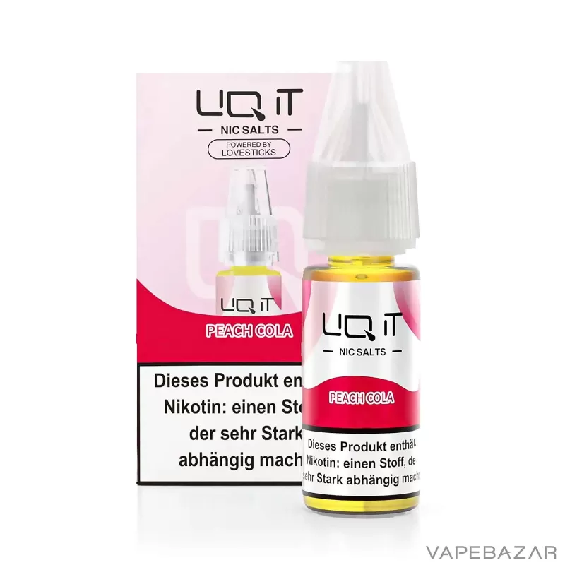 Lovesticks LIQ IT Liquid – Peach Cola - Vapebazar - Image 3