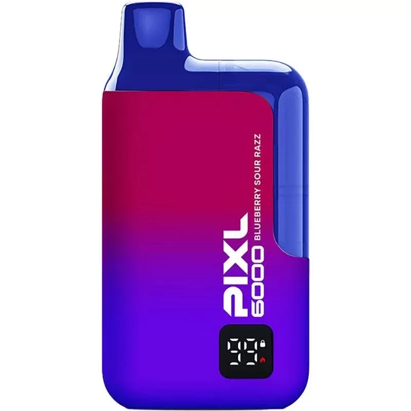 Blueberry Sour Razz PIXL 6000 Legal Big Puff (Pack 3)