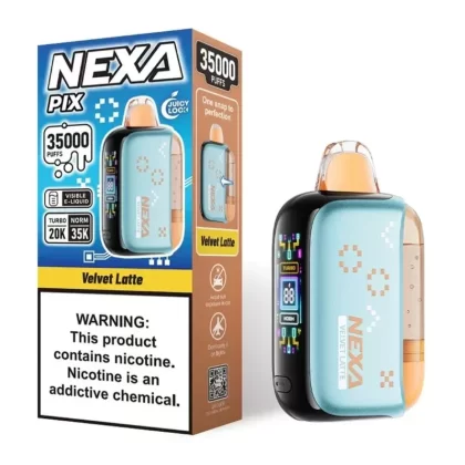 Velvet Latte – Nexa Pix 35K - Ejuicewarehouse