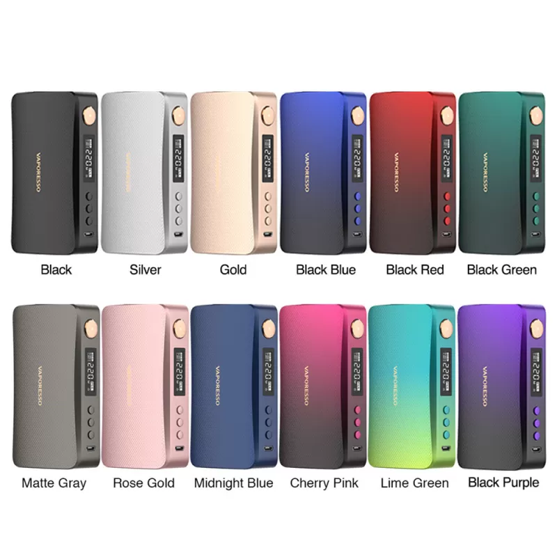 Vaporesso GEN S Box Mod - 220W - Matte Gray - Image 2