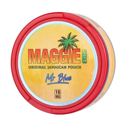 Mr Blue Nicotine Pouches by Maggie