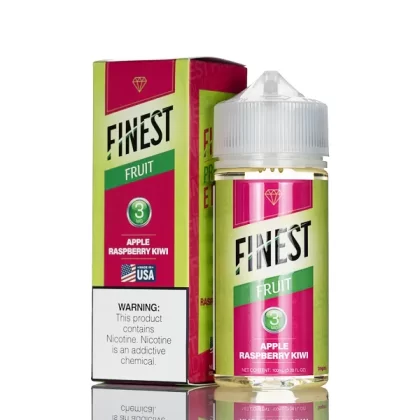 Finest E-Liquid - Fruit Edition - Apple Raspberry Kiwi - 100mL - 3mg