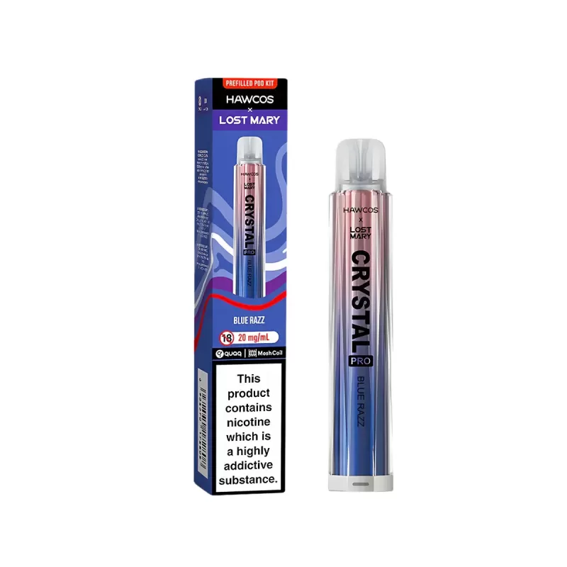 Hawcos x Lost Mary Crystal Pro Prefilled Pod Kit - Strawberry Raspberry Cherry Ice - Image 3