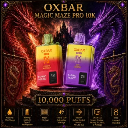 OXBAR Magic Maze Pro 10K - Rainbow Road (WHT Series)