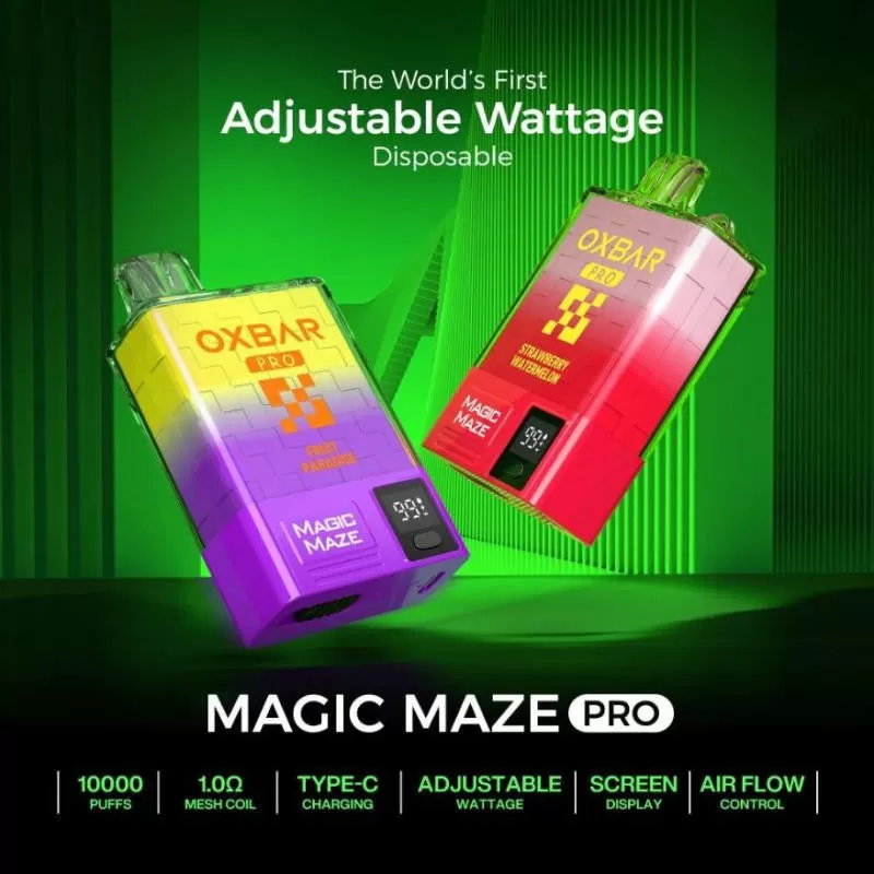 OXBAR Magic Maze Pro 10K - Rainbow Road (WHT Series) - Image 2