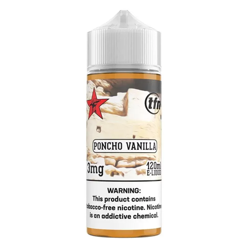 Poncho Vanilla - Size#30mL>60mL>120mL>0mg>3mg>6mg