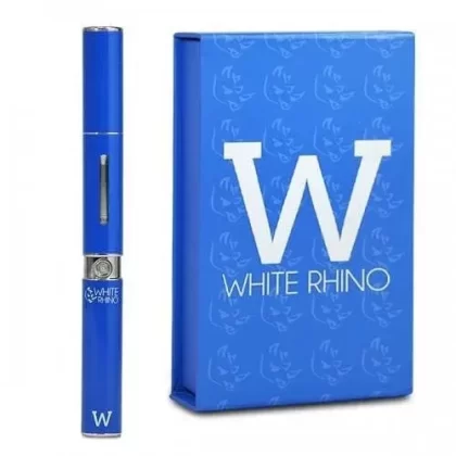 White Rhino W Pen - Colour#Silver>Blue