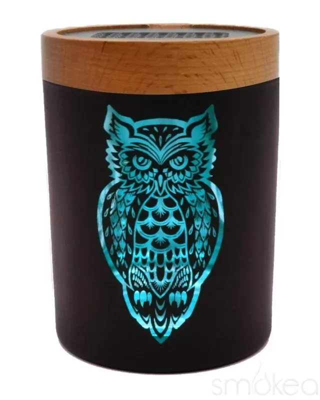 V Syndicate “Owllusion Turquoise” SmartStash Jar