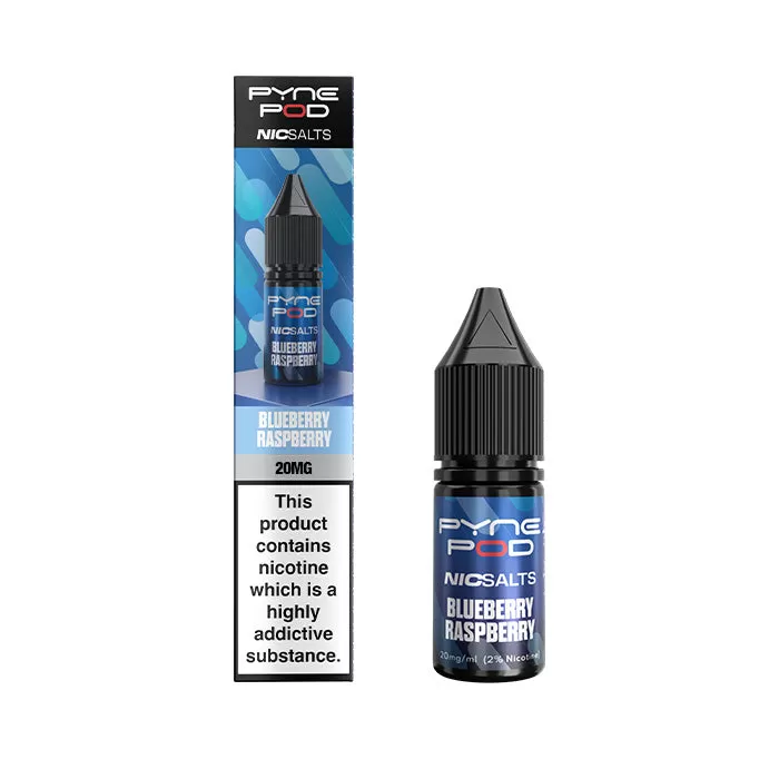 Blueberry Raspberry Nic Salt E-Liquid by Pyne Pod - 5 mg - Low Strength