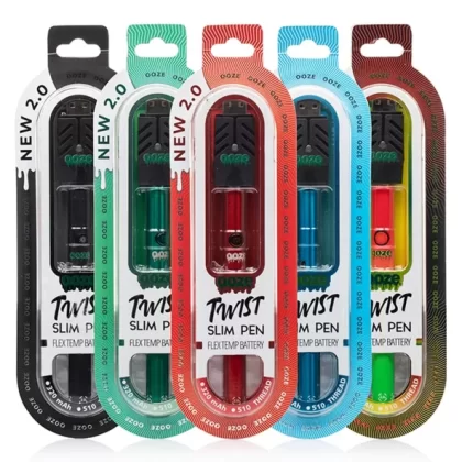 Ooze Twist Slim Pen 2.0 Flex Temp Battery - Polar Pearl