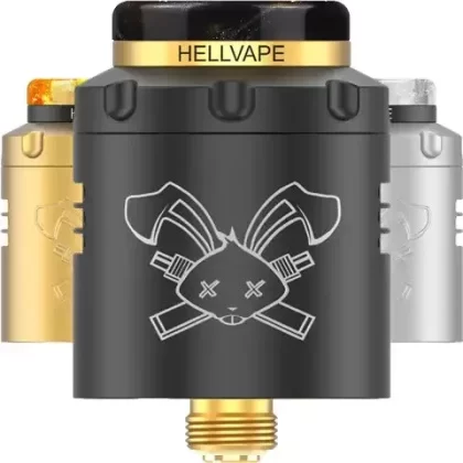 Hellvape Dead Rabbit 3 RDA 6th Anniversary Edition - Colour#Black Gold>Silver Black>Gold Black