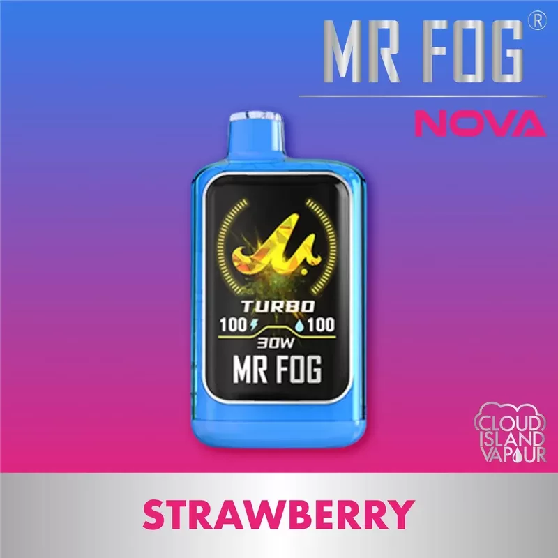 MR FOG NOVA 36K Disposable Vape – Blue Razz Steezy Strawberry