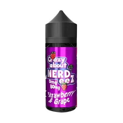 Crazy About Nerd'eez Strawberry Grape 100ml E-Liquid