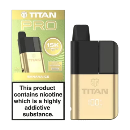 Titan Pro 15K Prefilled Pod Kit Banana Ice