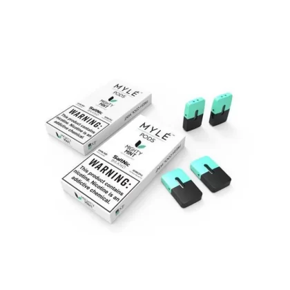 Mighty Mint Vape Pods by MYLÉ (4 PODS / 50mg)