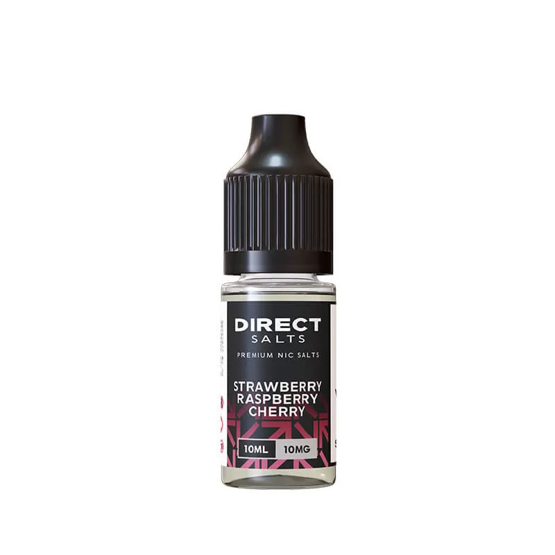 Direct Salts Strawberry Raspberry Cherry 10ml E-Liquid - 20mg