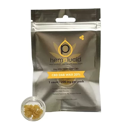 Hemplucid Wax Dab – 200mg