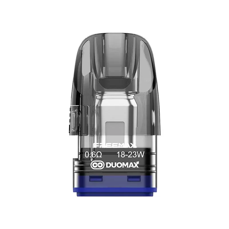 Freemax Rexa Series Replacement Pods – 2 Pack - Pod#Duomax 2ml 0.6ohm>0.8ohm>1.0ohm