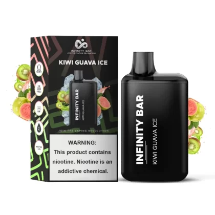 Infinity Bar Disposable Vape – Kiwi Guava Ice 35mg (5000Puffs) - Vapebazaar Pk