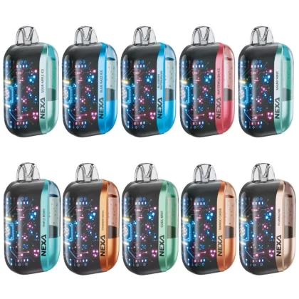Nexa Ultra 50K Puffs Disposable Vape Kit - Strawberry Banana / CN-SZ / 50mg / 1pc