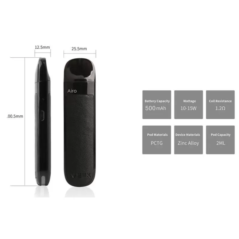 VEIIK AIRO Pod System Kit - VEIIK - Blue - Image 3