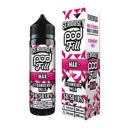 Strawberry Milk By Seriously Podfill Max 40ml Shortfill