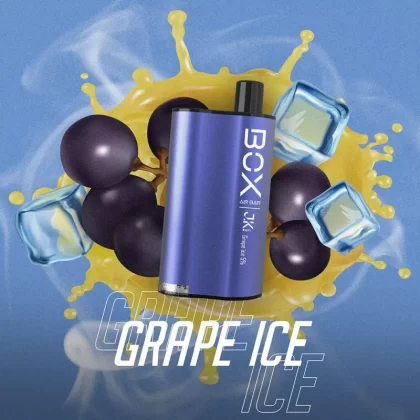 AIR BAR BOX GRAPE ICE – 3000PUFF DISPOSABLE 5%