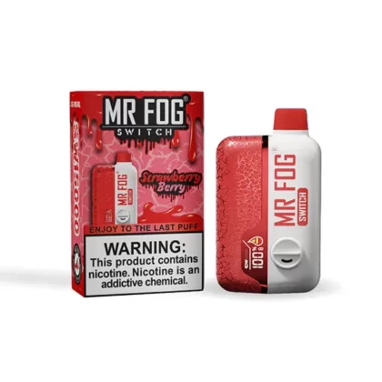 Mr Fog Switch Nicotine Free 15K Strawberry Berry Disposable Vape - STRENGTH#NICOTINE FREE>NICOTINE FREE (ONT-TAX)