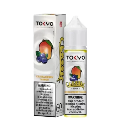 Tokyo Classic – Iced Blueberry Mango 60ml (3/6/12mg) - Vape Product, Vape Product