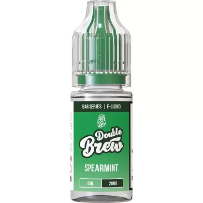 Spearmint Double Brew Bar Series Nic Salts – 5mg, 10mg & 20mg – Pack of 10