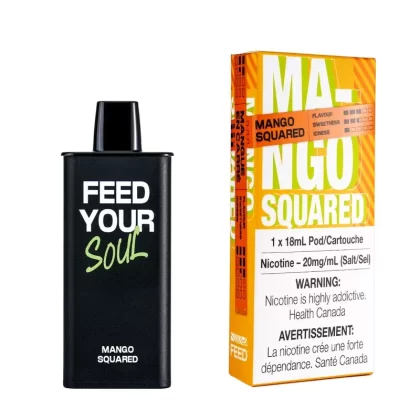 Feed Mango Squared Pod (9000 Puffs) - STRENGTH#20MG>20MG (ONT-TAX)