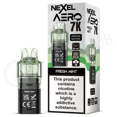Fresh Mint Nexel Aero 7K Refill Pack