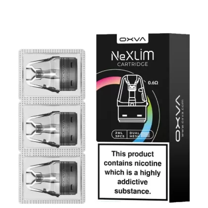 OXVA Nexlim Replacement Pods 2ml - 0.6Ohms, 0.8Ohms; Vape Product