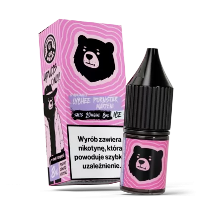 Liquid Go Bears Salt Drink 8ml 20mg Lychee Pornstar Martini