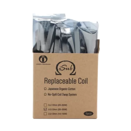 5 x Innokin iSub Atomiser Coils
