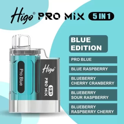 Higo Pro Mix 5 in 1 Disposable Vape Kit - Pretty Edition Pack of 5