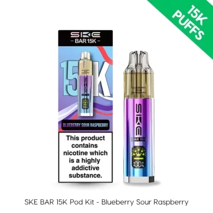Blueberry Sour Raspberry SKE Bar 15K Prefilled Pod Kit