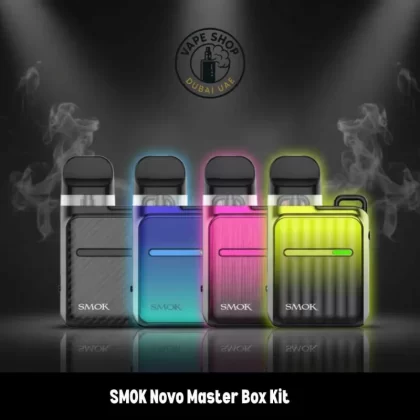 SMOK Novo Master Box Kit 30W Pod System 1000mAh Vape Kit in Dubai - Cyan blue, Matte black