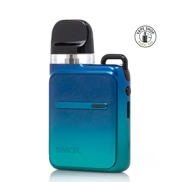 SMOK Novo Master Box Kit 30W Pod System 1000mAh Vape Kit in Dubai - Cyan blue, Matte black - Image 3